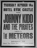 Johnny Kidd poster